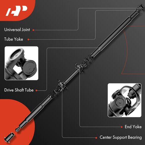 A-Premium Rear Complete Drive Shaft Prop Shaft Driveshaft Assembly Compatible with Mitsubishi Endeavor 2004-2008 2010-2011, AWD Only in Saudi Arabia