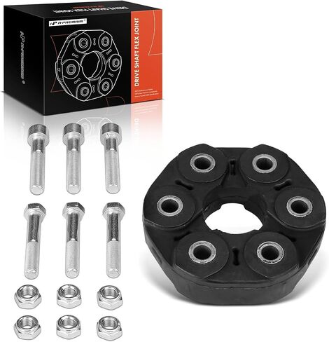 A-Premium Front Drive Shaft Coupler Flex Joint Propshaft Coupling with Bolts Compatible with BMW X5 2000-2010, 3.0L 4.4L 4.6L 4.8L in Saudi Arabia