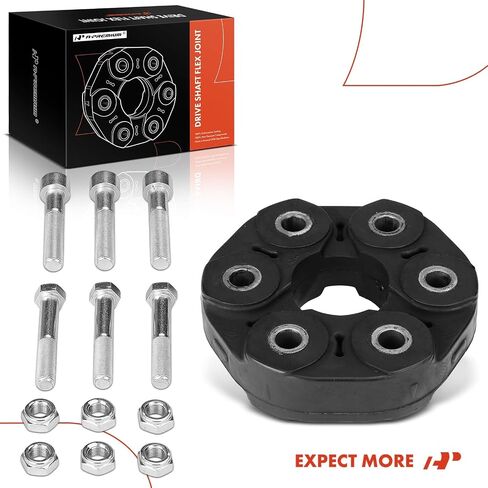 A-Premium Front Drive Shaft Coupler Flex Joint Propshaft Coupling with Bolts Compatible with BMW X5 2000-2010, 3.0L 4.4L 4.6L 4.8L in Saudi Arabia