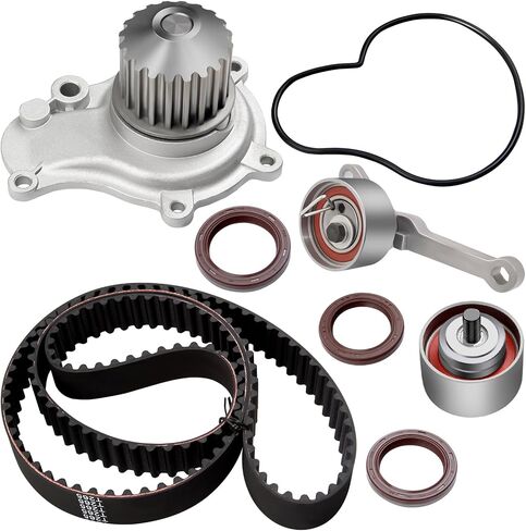 ASAPE Timing Belt Kit & Water Pump with Gasket Compatible with PCI TS26265 ITM265 for 2.4L 98-00 Breeze, 96-02 Caravan, 95-00 Cirrus, 01-02 PT Cruiser, 96-02 Sebring, 95-02 Stratus, 00-02 Voyager in Saudi Arabia