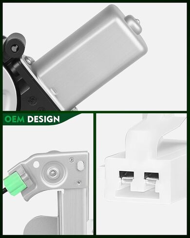 B25E-59-590D Front Left Driver Side Power Window Regulator with Motor Fit for:-Mazda Protege 1999 2000 2001 2002 2003, for Protege5 2002 2003, with 2 Pin OE# 741-740 741740 B25E-59-590E in Saudi Arabia