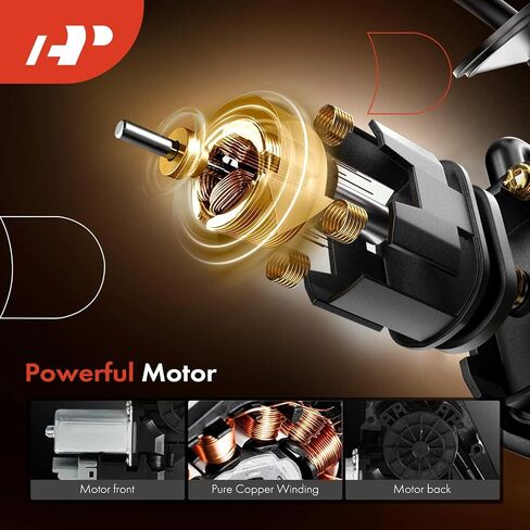 A-Premium Front Left Driver Side Electric Power Window Regulator with Motor Compatible with Tesla Model S 2012-2020 in Saudi Arabia