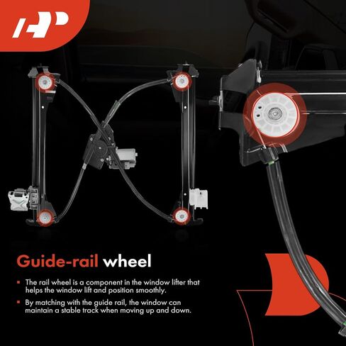 A-Premium Front Left Driver Side Electric Power Window Regulator with Motor Compatible with Tesla Model S 2012-2020 in Saudi Arabia