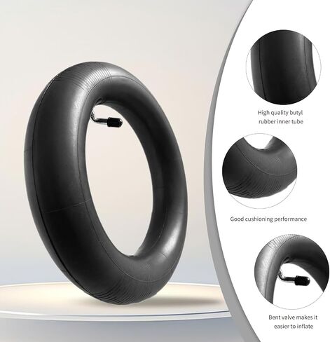 10x2.75-6.5 Off-Road Vacuum Tire, 10 Inch Electric Scooter Replacement Tire, With Tire Air Valve, Compatible With Speedway 5 Dualtron 3 Hover-1 Alpha gotrax G4 Electric Scooter Thickened Anti-slip in Kuwait