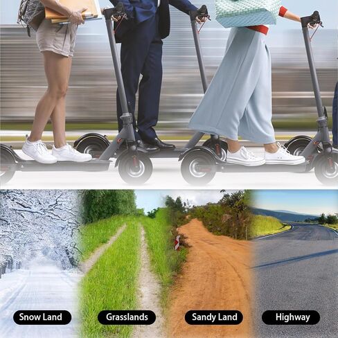 10x2.75-6.5 Off-Road Vacuum Tire, 10 Inch Electric Scooter Replacement Tire, With Tire Air Valve, Compatible With Speedway 5 Dualtron 3 Hover-1 Alpha gotrax G4 Electric Scooter Thickened Anti-slip in Kuwait