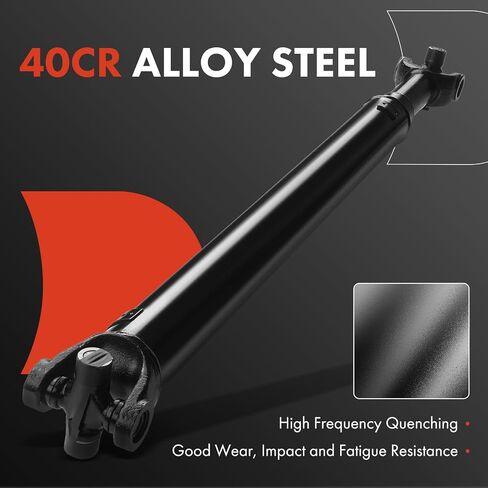 مجموعة عمود الدفع الأمامي الكامل A-Premium متوافقة مع Ford Bronco، F-150 F150 1990-1996، F-250 F250 1989-1996، F-250 HD 1997، 4WD، استبدال # E9TZ4A376B، F6TZ4A376RA in Saudi Arabia