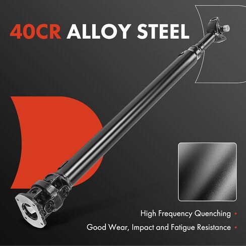 A-Premium Rear Drive Shaft Prop Shaft Driveshaft Assembly Compatible with Ford F-250/F-350 Super Duty 1999-2002, 7.3L, [4WD Manual or Automatic Trans 96" Bed 137.0" WB Standard Cab Pickup] in Saudi Arabia