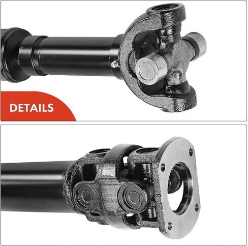 A-Premium Rear Drive Shaft Prop Shaft Driveshaft Assembly Compatible with Ford F-250/F-350 Super Duty 1999-2002, 7.3L, [4WD Manual or Automatic Trans 96" Bed 137.0" WB Standard Cab Pickup] in Saudi Arabia