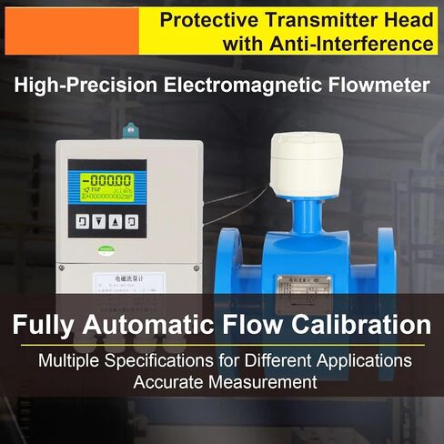 Split Type Electromagnetic Flow Meter DN10-DN50 for Sewage Liquid 4-20mA RS485 Output Digital High Sensor(DN10) in Saudi Arabia