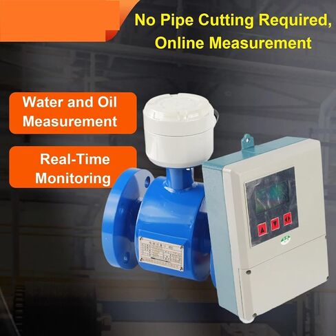 Split Type Electromagnetic Flow Meter DN10-DN50 for Sewage Liquid 4-20mA RS485 Output Digital High Sensor(DN10) in Saudi Arabia