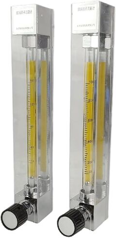 1pcs LZB-10 Variable Area Glass Flow Meter 25-250L/H with Control Valve Vertical Mount 12mm Hose Liquid Rotameter(16-160L-H) in Saudi Arabia