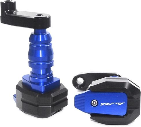 for Yamaha for YZF R1 2004-2008 Frame Slider Crash Pads Engine Protector Guard Motorcycle Accessories for YZFR1 for YZF-R1 2005 2006 2007 (Color : Blue) in Saudi Arabia