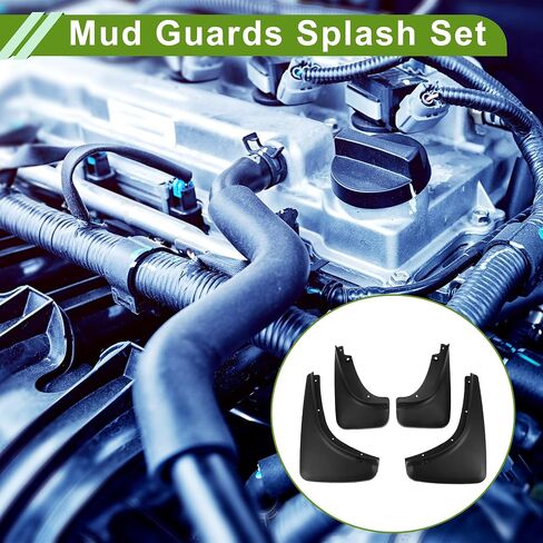 Mud Flaps Splash Guards for Jeep Cherokee 2014-2018 Front and Rear Mud Guards 1 Set in Saudi Arabia