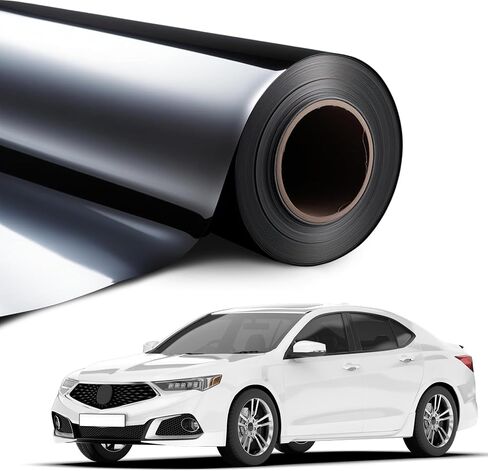 بكرة تظليل النوافذ ذات الجودة الاحترافية من BLACKGLASS IX® للسيارات والشاحنات والمركبات (5% VLT، 20 قدمًا × 2 قدم، طبقتان، لون أسود ليمو) فيلم للطاقة الشمسية والوهج والخصوصية مع تعليمات التثبيت in Saudi Arabia
