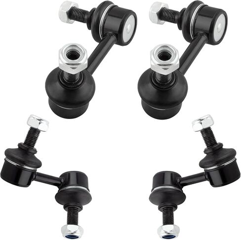 BOXI (Set of 4) Front & Rear Sway Bar End Links Fit for Acura EL 2001 2002 2003 2004 2005 | for Honda Civic 2001 2002 2003 2004 2005 [Non-Si] | Replaces K90452 K90453 K90454 K90455 in Saudi Arabia
