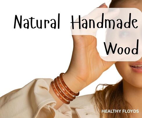 Handmade Natural Wood Bangles, Stylish Wooden Bangle Designs,Artisan Wooden Bangles,Premium Quality Wood Bangle. in Kuwait
