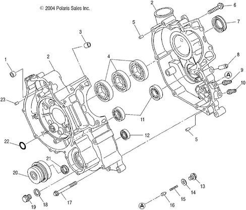 Polaris Ranger Oil Seal, Genuine OEM Part 3084839, Qty 1 in Saudi Arabia