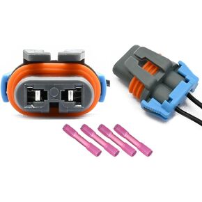 2 Pcs Automotive Lighting 9006 Standard Halogen Headlight Bulb Connector Wiring Harness Pigtail Plug Wire, 9006B2 in Kuwait