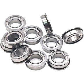10PCS MF137ZZ Flange Bearing 7x13x4 mm ABEC-7 Miniature Flanged MF137 Z ZZ Ball Bearings in Saudi Arabia