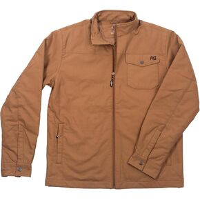 AG-GEAR Men's Winston Jacket, Wind Resistant Cotton-Performance Work Jacket, Full-Zip, Quilted Lining, Snap Front Pocket in Saudi Arabia