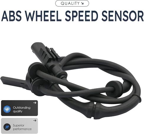 2Pcs Front Left and Right Abs Wheel Speed Sensor Compatible with Ram Promaster 1500 2500 3500 4727624Aa Als2821 14 15 16 17 18 19 20 21 22 23 24 in Saudi Arabia