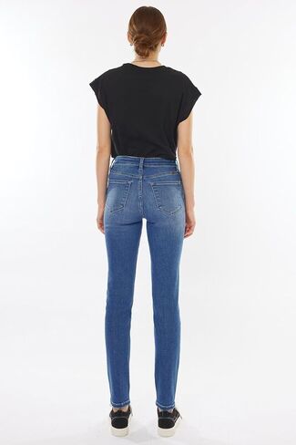 SALT TREE Kancan - Jovi High Rise Cigarette Leg Jeans - Essential, KC11251 in Saudi Arabia