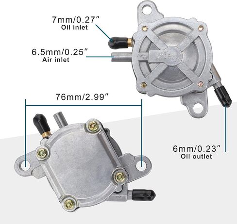 GOOFIT Outlet Vacuum Fuel Pump Assembly for GY6 50cc 125cc 150cc ATV Go Kart Scooter Moped 4 Wheeler Quad Bikes Dune Buggy in Saudi Arabia