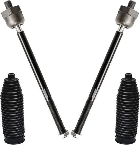 Detroit Axle - Front Inner Tie Rods Kit for 2003-2006 Ford Expedition Lincoln Navigator 2004 2005 Inner Tie Rod End Links Boots Replacement in Saudi Arabia