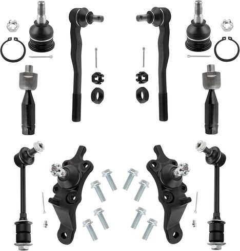 BOXI (Set of 10) Front Inner Outer Tie Rods Sway Bar Links Ball Joints kit Fit for Toyota 4Runner 1996 1997 1998 1999 2000 2001 2002 / Replaces EV433 ES3547 ES3548 K90262 K90263 K90681 K90255 in Saudi Arabia