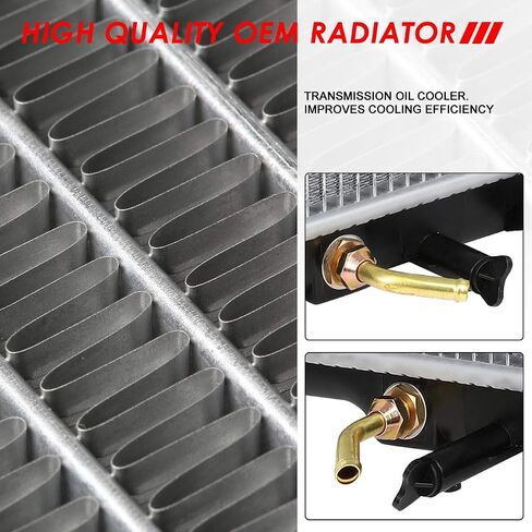 Auto Dynasty Radiator Compatible with 2002-2006 Honda Element CR-V AT, DPI 2443 Factory Style 1-Row Cooling Radiator, Aluminum Core in Saudi Arabia