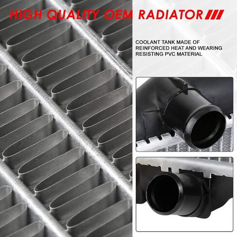 Auto Dynasty Radiator Compatible with 2002-2006 Honda Element CR-V AT, DPI 2443 Factory Style 1-Row Cooling Radiator, Aluminum Core in Saudi Arabia