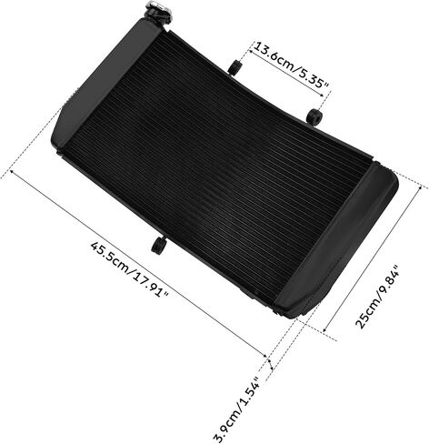 TCMT Replacement Radiator Fits For Honda CBR600 F4I CBR 600 2001-2004 2002 2003 2004 in Saudi Arabia