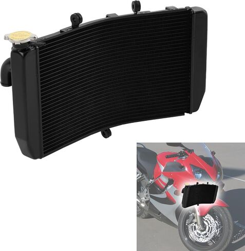 TCMT Replacement Radiator Fits For Honda CBR600 F4I CBR 600 2001-2004 2002 2003 2004 in Saudi Arabia