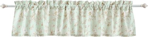 Greenland Home Olivia Butterfly Garden Extra-Wide Window Valance, 84 W x 16 L inches in Saudi Arabia