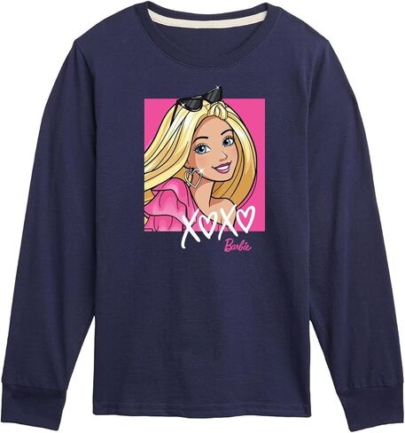 Barbie - XOXO Toddler and Youth Long Sleeve Graphic T-Shirt in Saudi Arabia