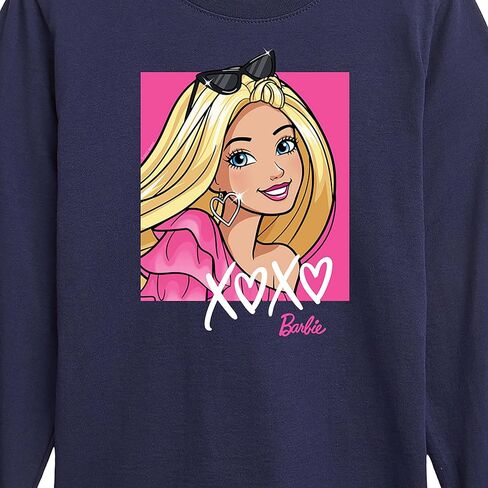Barbie - XOXO Toddler and Youth Long Sleeve Graphic T-Shirt in Saudi Arabia