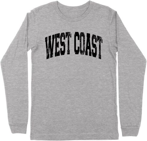 West Coast Collegiate Kids Long Sleeve T-Shirt Youth in Kuwait