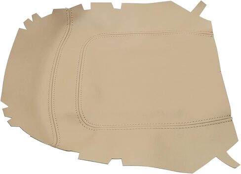 NLQR Leather Center Console Lid Replacement Armrest Cover Beige Tan Compatible with Ford F150 Lariat 1997 1998 1999 2000 2001 2002 2003 in Saudi Arabia