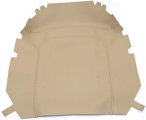 NLQR Leather Center Console Lid Replacement Armrest Cover Beige Tan Compatible with Ford F150 Lariat 1997 1998 1999 2000 2001 2002 2003 in Saudi Arabia