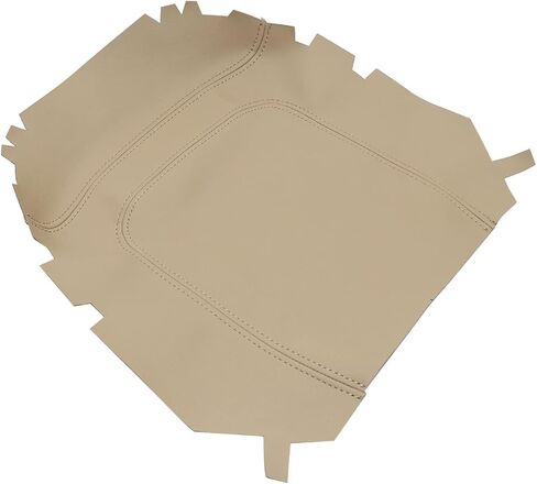 NLQR Leather Center Console Lid Replacement Armrest Cover Beige Tan Compatible with Ford F150 Lariat 1997 1998 1999 2000 2001 2002 2003 in Saudi Arabia