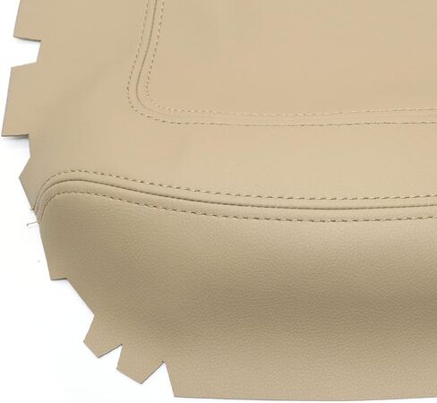 NLQR Leather Center Console Lid Replacement Armrest Cover Beige Tan Compatible with Ford F150 Lariat 1997 1998 1999 2000 2001 2002 2003 in Saudi Arabia