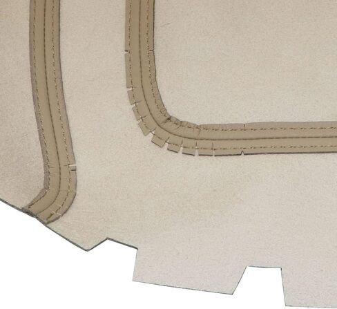 NLQR Leather Center Console Lid Replacement Armrest Cover Beige Tan Compatible with Ford F150 Lariat 1997 1998 1999 2000 2001 2002 2003 in Saudi Arabia