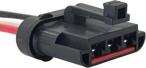 Cooling Fan Motor Connector Pigtail, 3U2Z-14S411-ESA/WPT-362, Compatible with Windstar 1995-2002; Taurus/Thunderbird/Mustang 1994-1997; Sable/Cougar 1994-1997; Mark VIII 1995-1997 in Saudi Arabia