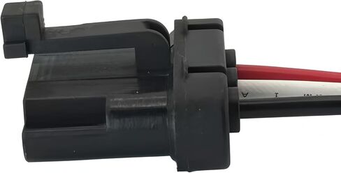 Cooling Fan Motor Connector Pigtail, 3U2Z-14S411-ESA/WPT-362, Compatible with Windstar 1995-2002; Taurus/Thunderbird/Mustang 1994-1997; Sable/Cougar 1994-1997; Mark VIII 1995-1997 in Saudi Arabia