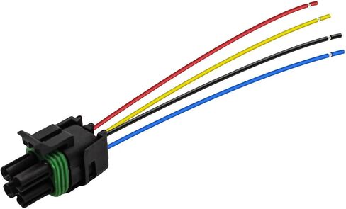 Torque Converter TCC 700R4 4L60 Connector Pigtail Wiring Harness Compatible with 1983-1992 Chevy Camaro Firebird 1984-1991 Corvette in Saudi Arabia