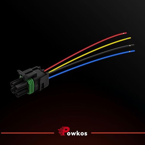 Torque Converter TCC 700R4 4L60 Connector Pigtail Wiring Harness Compatible with 1983-1992 Chevy Camaro Firebird 1984-1991 Corvette in Saudi Arabia