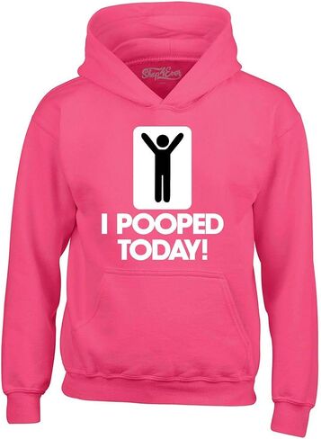 I Pooped Today Hoodie Funny Sweatshirts in Saudi Arabia