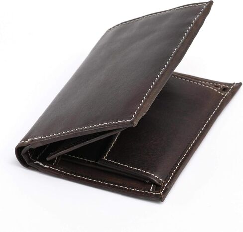Style N Craft Slim Bi-fold Hipster Leather Wallet, Full-Grain Leather Wallet in Saudi Arabia