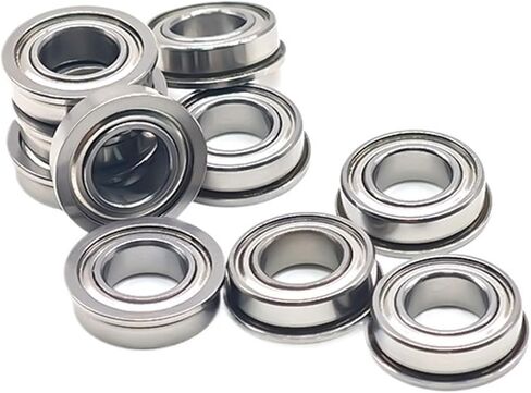 10PCS MF137ZZ Flange Bearing 7x13x4 mm ABEC-7 Miniature Flanged MF137 Z ZZ Ball Bearings in Saudi Arabia
