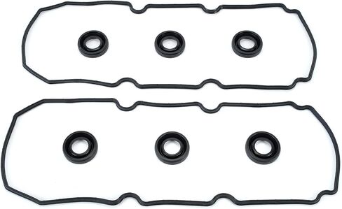 MOCA Valve Cover Gasket Set VS50501R Compatible with 99-04 for Chrysler 300M 3.5L, 00-04 for Dodge Intrepid 3.5L, 99-01 for Plymouth Prowler 3.5L, 04-06 for Chrysler Pacifica 3.5L in Saudi Arabia
